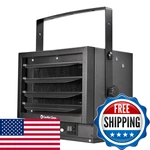 Comfort Zone Hard-wired Ceiling Mount Garage Space Heater Remote 7500 Watt 240 New. Price: $234.50.