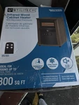 Utilitech Infrared Wood Cabinet Heater 6023320, Remote, 1500W, 300 Sq Ft, Brown New. Price: $24.99.