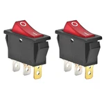 Pack 120927-24 Off Volt 3 Prong Plug Rocker Switch Lighted For... New. Price: $14.61.