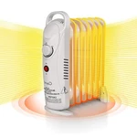 Electric Portable Space Heater 7-FIN Quite Fast Indoor Thermostat Room Radiant New. Price: $37.62.