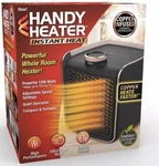 Handy Heater Pure Warmth 1200W Portable Ceramic Space New In Box. Price: $14.90.