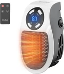 Givebest Programmable Space Heater With Led Display, Remote Wall Outlet Electric New. Price: $66.04.
