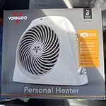Vornado VH204 Personal Heater White Tipover Protection, Auto Shut-off New. Price: $24.49.