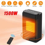 1500W Portable Electric Heater For Indoor Bedroom Ptc Ceramic With Remote New. Price: $39.90.
