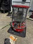 Hi Pet Tokyo Fujika Japan Model KSP231 Red Portable Kerosene Heater 8700 Btu Used. Price: $90.00.