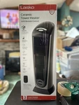 Lasko Oscillating Ceramic Tower Space Heater With Remote Control, 751320, Black New. Price: $48.00.