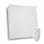 Econohome Wall Mount Space Heating Panel With Thermostat 400W Convection Heater Open. Price: $54.99.