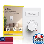 Yelodeer 240V 4-WIRE Manual Electric Baseboard Heater Thermostat Home New. Price: $33.40.