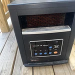 Lifesmart 6 Element 1500W Portable Electric Infrared Quartz Space Heater, Indoor Used. Price: $55.00.