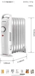Jasun Oil Filled Radiator Heater With Adjustable Thermostat, Mini Portable Sp... New. Price: $49.99.