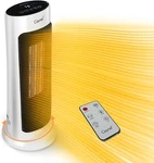 Home Oscillating Tower Ceramic Heater With Adjustable Thermostat 12-HOUR Timer New. Price: $39.99.