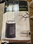 New Ceramic Fan Heater Aubkn Model PTC-150B. Price: $25.00.